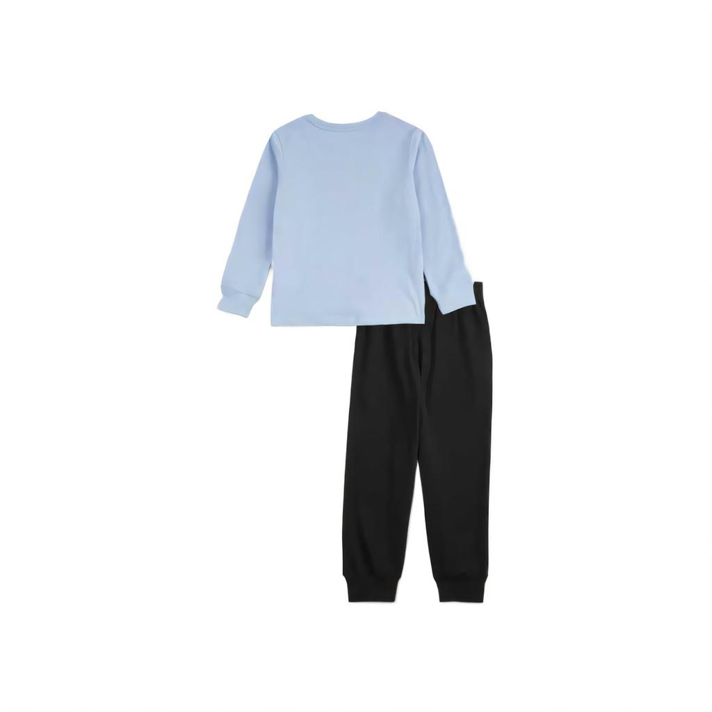 Nike Casual Sports Suit Comfortable Soft Versatile Kids Suit Black IH1189-010
