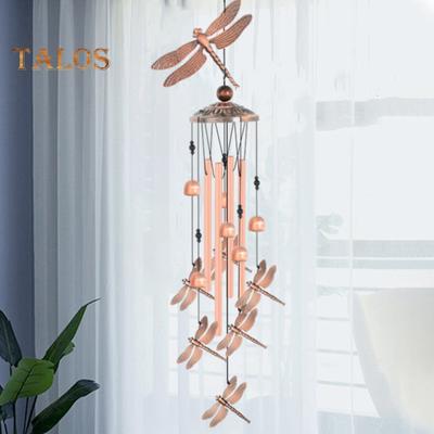 Metal Wind Chime Mothers Day Hummingbird Dragonfly Vintage Wind Chime Pendant Mothers Day Gift for Outside Yard Garden Decor