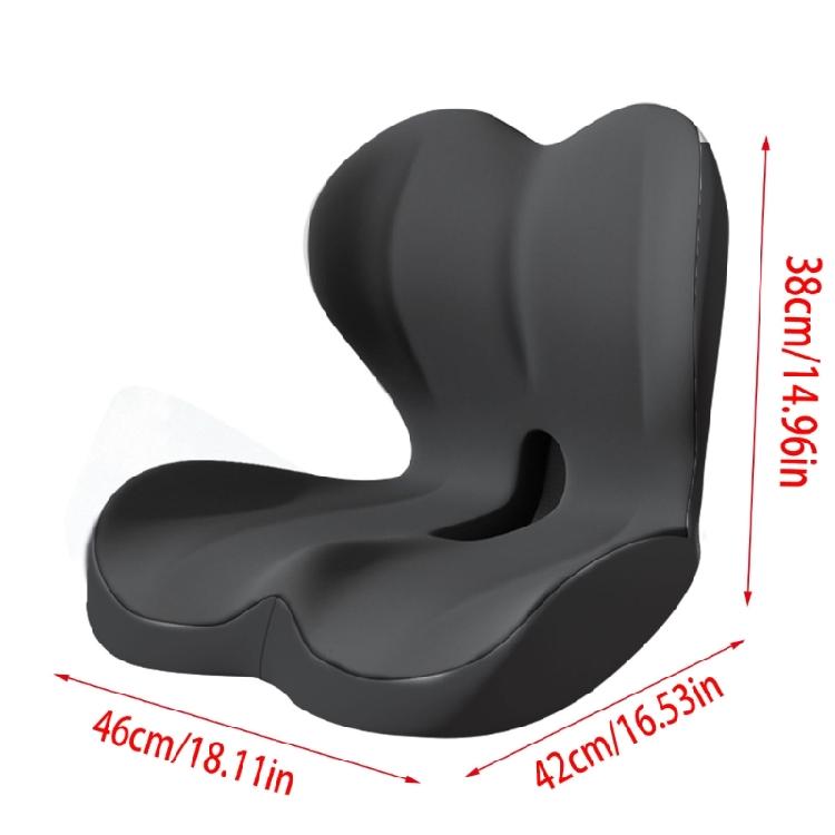 High Densities Memory Foam Ergonomic Seat and Back Cushion for Lower Back During Work