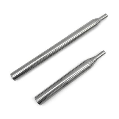 New Stainless Steel Fire Blowing Tube Pocket Bellow Camping Fire-making Tool for Outdoor Cooking