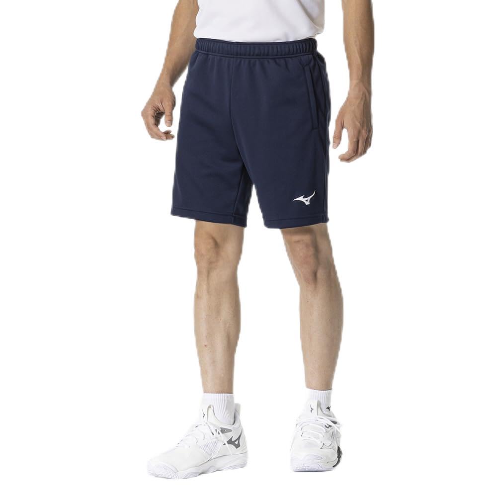 

Mizuno Volleyball Knit 20cm Inseam Dress Navy Shorts, Material, (Size L), Unisex, V2MBB111,