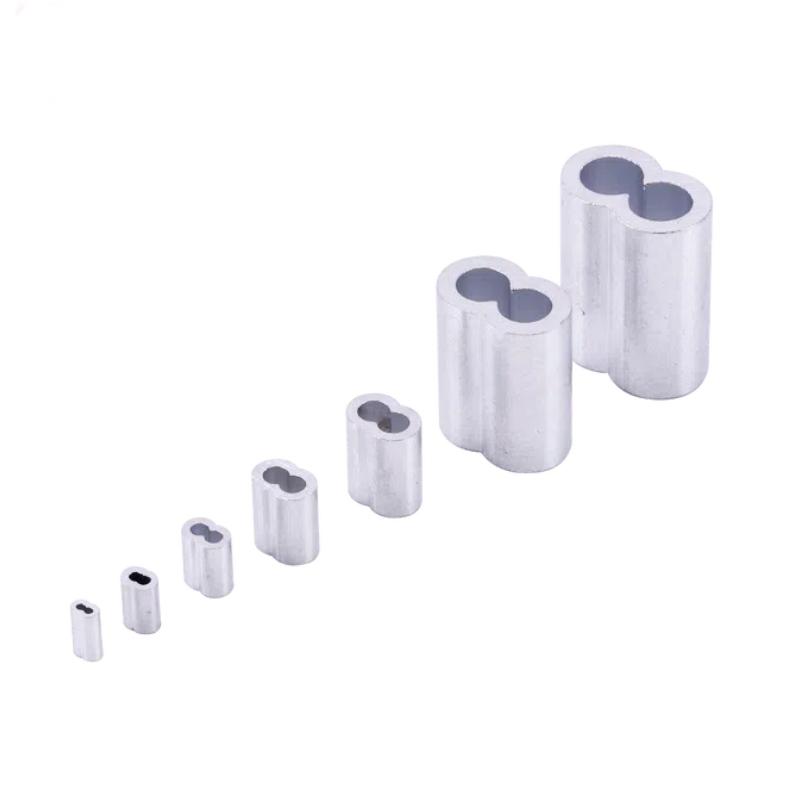 1000 pieces M1/M1.2/M1.5  Aluminum Ferrules wire rope aluminum ferrules sleeve