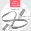 3pcs Elastic Absorbent Sweat Bands Solid Thicken Non-Slip Sports Outdoor Headbands Hair Accessories Running Exercise