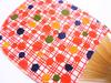 Marugame Uchiwa Dot Lattice Red Polka Dot Bamboo Fan Made with Kyoto Washi Paper Made in Japan [5 Sense] (Polka Pattern)