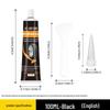 Black Waterproof Automotive Tire Repair Sealant - Wear-Resistant Silicone Rubber Glue