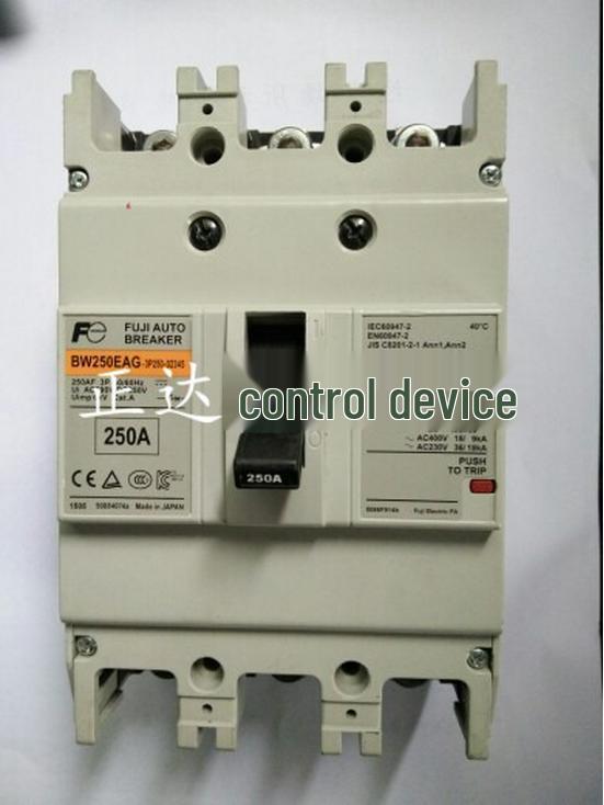 

Japanese Fuji Air Switch Circuit Breaker BW250EAG 3P 250A - In Stock 175A