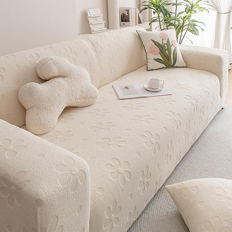 New All In One Sofa Cover for Cat Scratch Prevention  Straight Row All In One Universal Cover Suitable for All Seasons