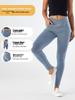 Pantaloni Skinny in Denim a Vita Alta Sollevamento Glutei da Donna