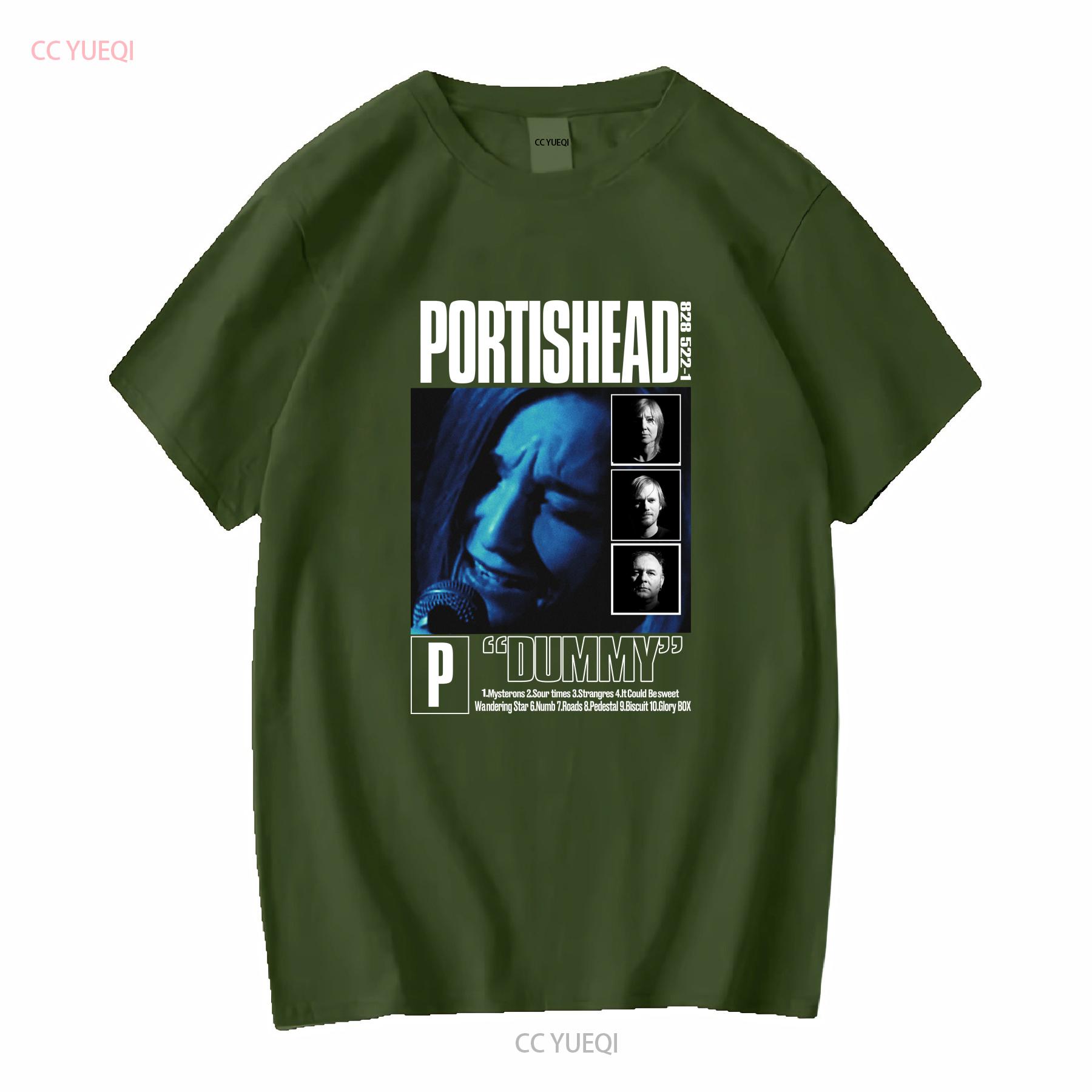 

Portishead Dummy Винтажная футболка 90-х Рок Трип-хоп Группа с длинными или короткими рукавами винтажная Стирка Повседневная Слегка удобная XL