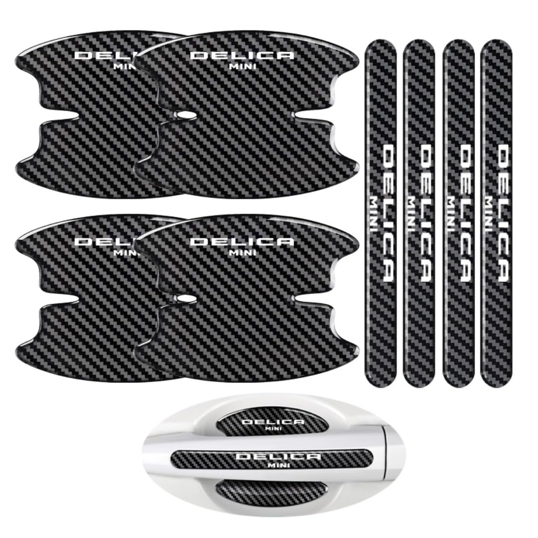 

Mitsubishi Delica Mini Latest Model Door Handle Parts Compatible with Mitsubishi Delica Mini B3 Series Car Door Handle Scratch Protection Side Sticker чёрный