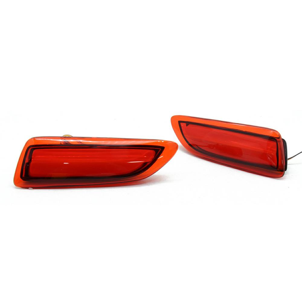 

WINAUTO 2Pcs LED Rear Bumper Reflector Brake Tail Lights for Toyota Corolla 2012-2013 Type A