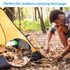10-30PCS Heavy Duty Metal Tarp Stakes 15cm Galvanized Steel Tent Pegs Guyline Hook Ground Anchors for Outdoor Backpacking Bushcraft Fix