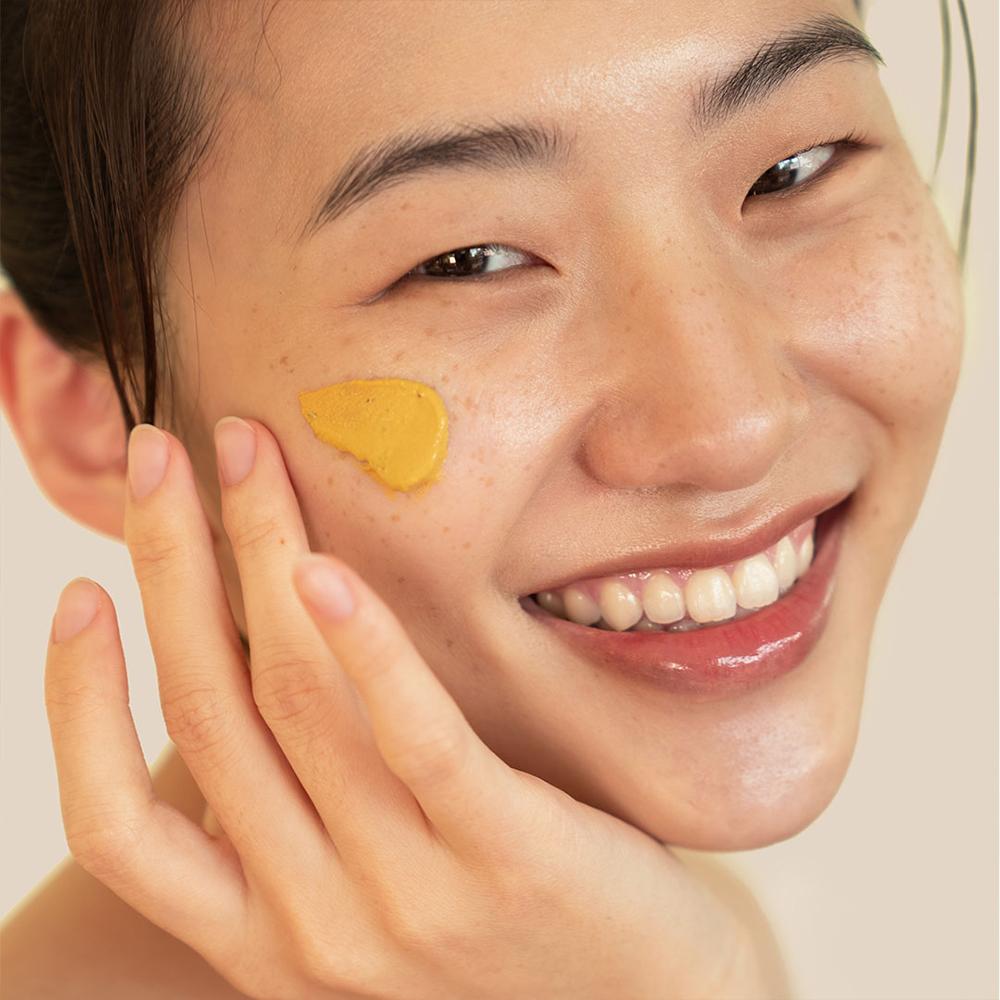 The YEON Pumpkin Tight Up Wash Off Mask 120g, 4.23oz / For Pores, Deep moisturization, nourishment, for all skin