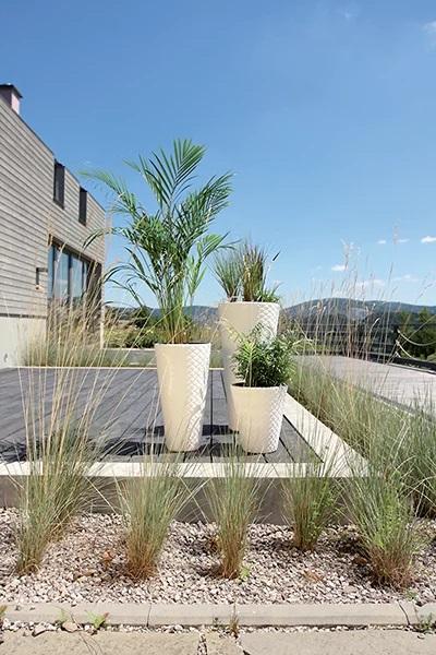 MATUBA FLOWER POT - WHITE - PP-DBMT300B