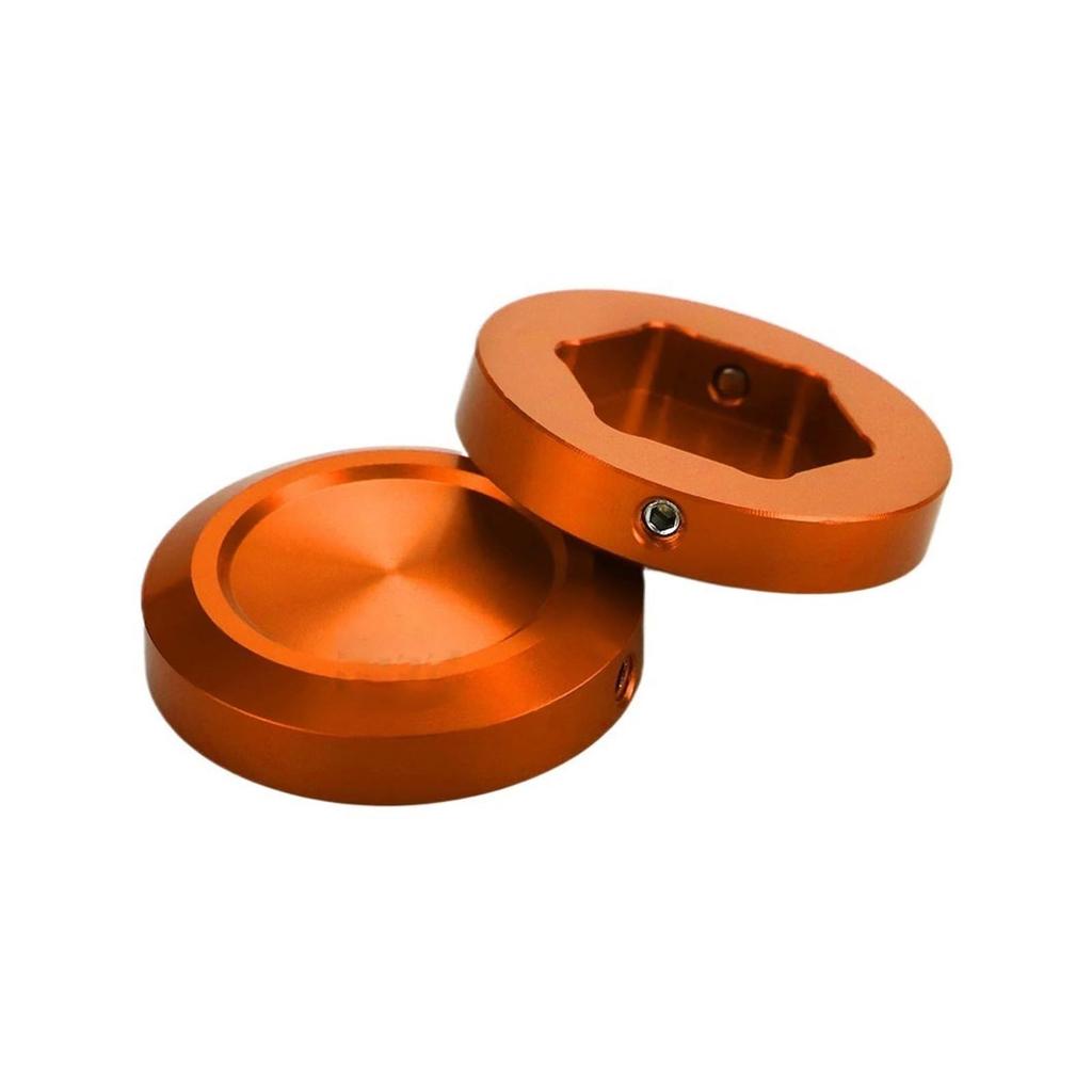 SLAVIK Motorcycle CNC Aluminum Front Fork Shock Absorber Suspension Decorative Cover Cap Compatible with