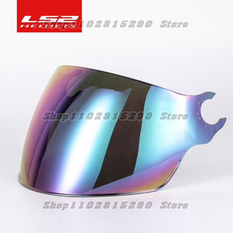 Visiera Originale LS2 OF562 Casco Moto Open Face Sostitutiva Occhiali da Sole Lente Extra per Casco Ls2 Airflow