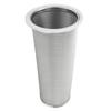 304 Stainless Steel Cold Brew Coffee Filter Cone Mesh with White Rubber Circle Coffee Brew Infuser