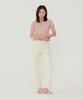 COVERNAT WOMAN Slim Striped T-Shirt Red