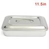 Dental Tray Surgical Nursing Lid Medical Equipment Steriliser Container For Dentist Storage Box Stainless Steel Instrument