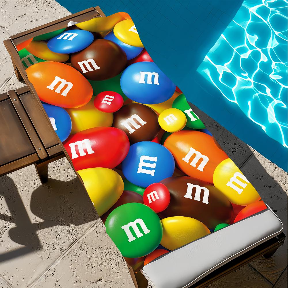 

cute funny face art cartoon fashion candy soft Beach Towels Trip swim Pool bathing Towel m-mm-S Gym Spa home Decor Gift Holiday W30*H60(CM)