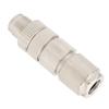 M12 Industrial Connector Wiring Parts X‑Coding 8‑Core 8PIN Male Header All Metal