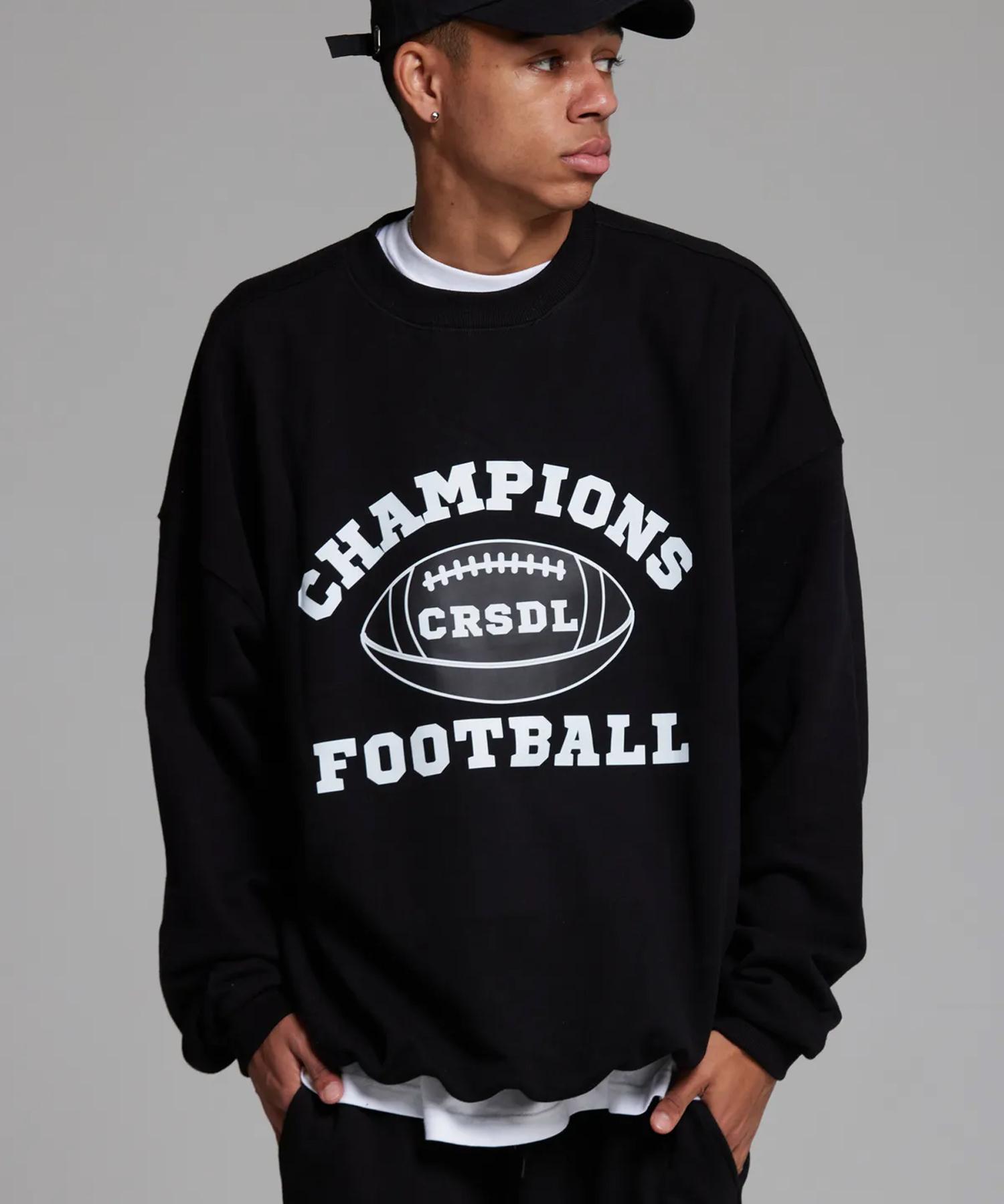 Свитшот Champion Football Lab 1984, цвет черный M