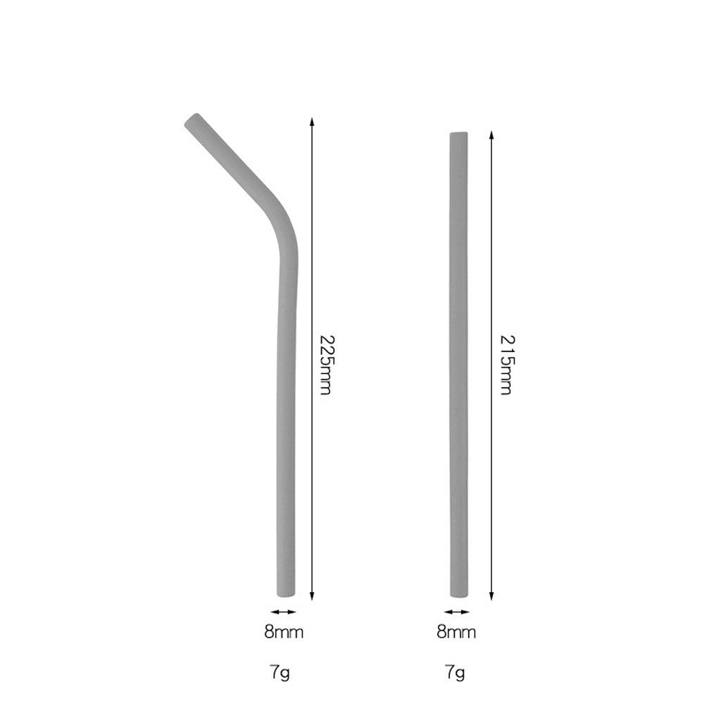 With Cleaning Brush For Birthday Wedding Tea Bar Tool Tableware Party Supplies Drinking Straws