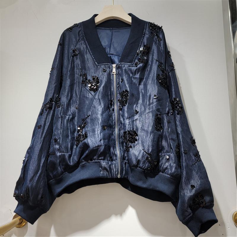 Early autumn new fashion casual long-sleeved jacket feeling wear beautiful top women's clothing