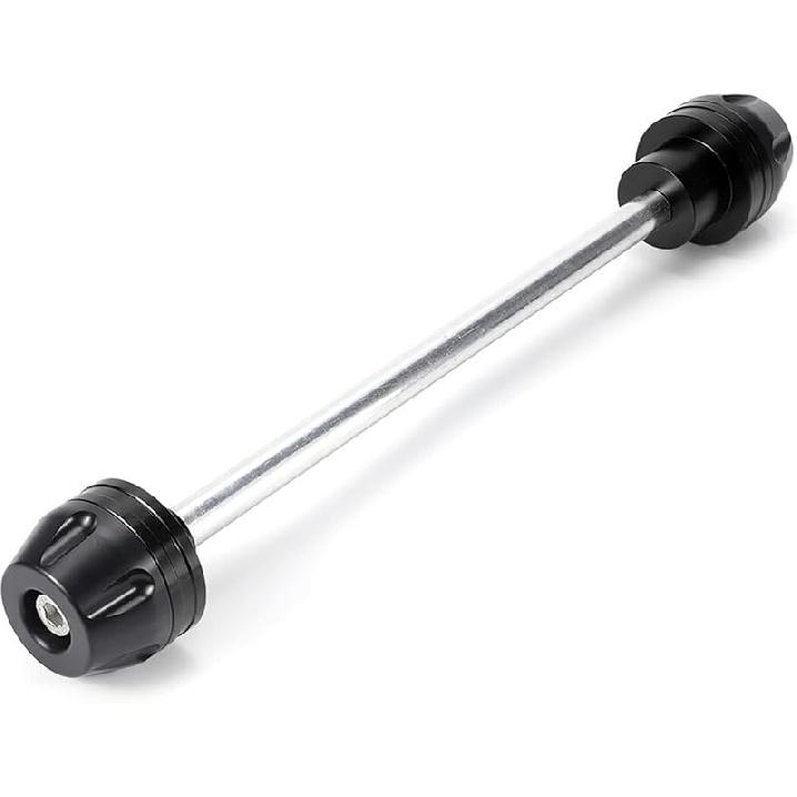 Moto Front Axle Fork Crash Slider Swingarm Spools Stand for Ducati 1199 1299 for Panigale V4 V2 for Multistrada 1200 (Color : Front Black)