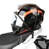 1Strip60cm/23.62inMotorcycle Binding Belt Helmet Fixed Elastic Rope Bicycle Luggage Black Strap Adjustable