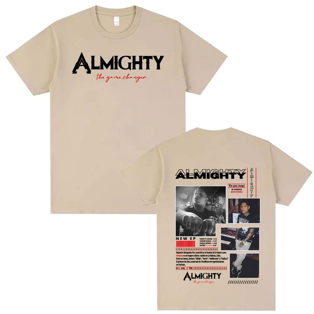 

Hot Sale Rapper Almighty Album Tour Merch Tee Shirt Men s Clothing Harajuku Hip Hop Punk T-shirt High Quality T Shirt Streetwear 4XL