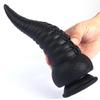 Extra Large Liquid Silicone Anal Tentacle Vibrating Plug for Women