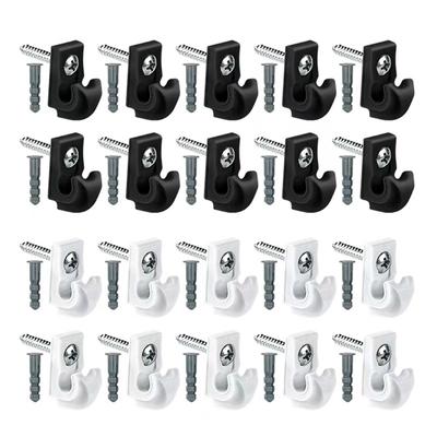 Ceiling Hooks ABS Hanging Hooks Plant Hanging Hooks Screw In Hook for Secure Hanging Of Decorations & Small Fixtures