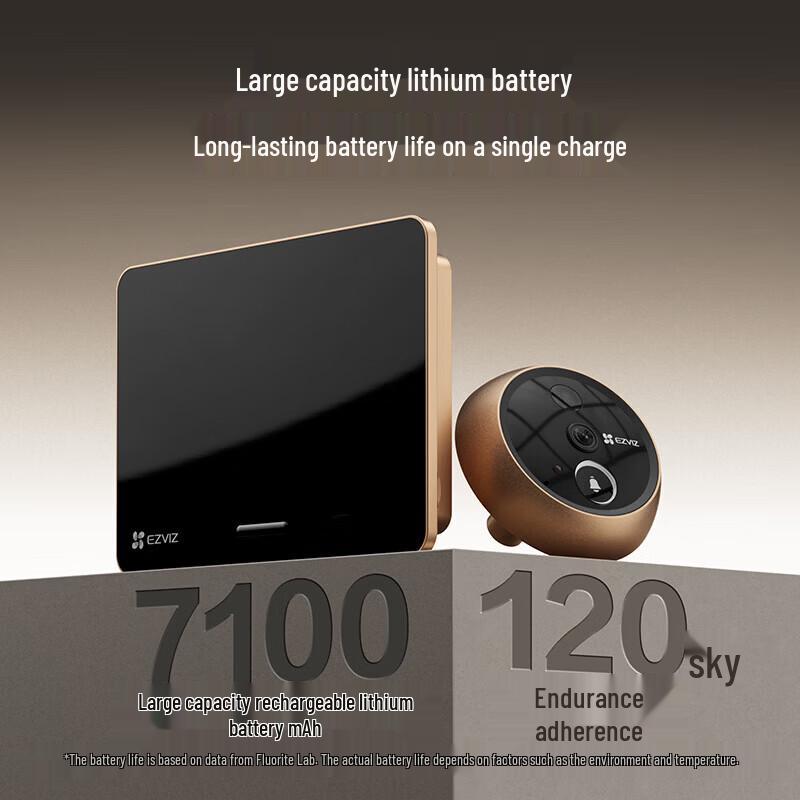 Ezviz DP2S 8MP Ultra HD Smart Peephole Camera (CN version)