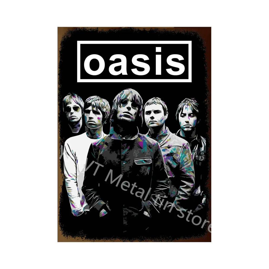 Vintage Music and Guitar Lovely Gift Metal Tin Signs Wall Decor Art Posters Bar Retro Plaques Painting Home Decor