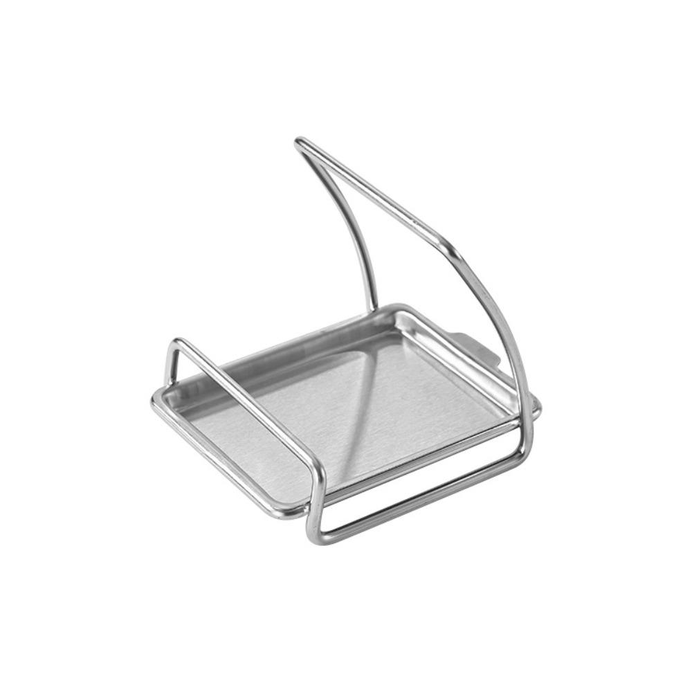 Sturdy Pot Lid Rack Stainless Steel Kitchen Storage Rack Space Saver Soup Rests Kitchen Storage