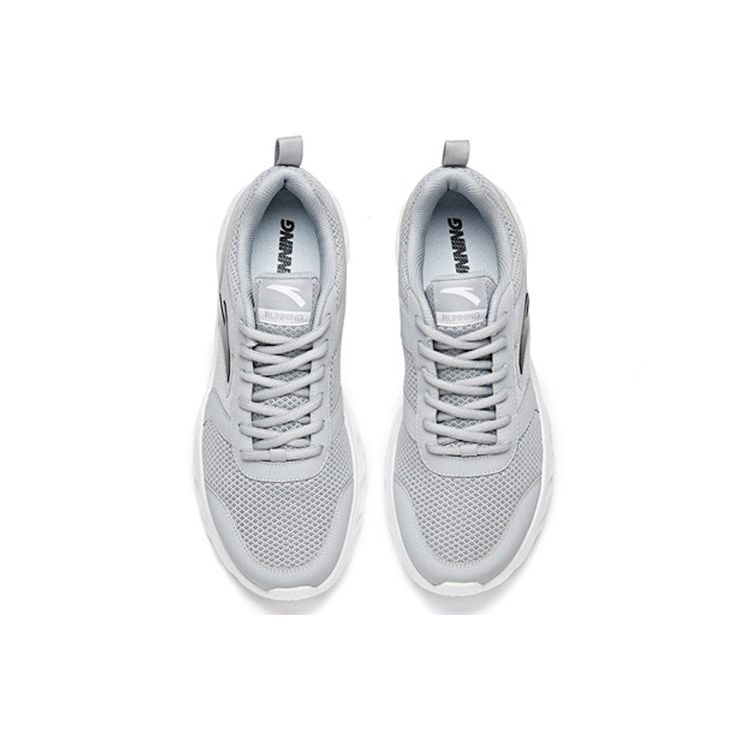 Anta Running Series Honeycomb Comfortable Non-Slip Wear-Resistant Breathable Low-Top Running Shoes Men Sneakers Fog-Gray 912035523R-4