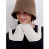 halden wool angora mittens gloves (G010_ivory)