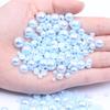 Colorful Flat-Bottomed Semi-Round ABS Imitation Pearls, 2-10mm, Mixed Sizes, 1000 Pieces for DIY Jewelry