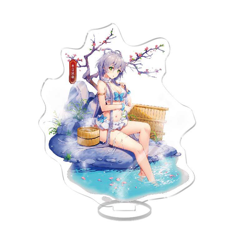 Anime Acrylic Stand Double Sided Artwork  Hatsune Miku Sakura Miku School Campus Figure Merchandise Otaku Collection
