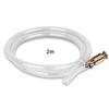 Siphon Hose Pump 1/2" Copper Valve Shaker Siphon Hose Self Priming Pump Tube Gas Siphon Hose Pump Shaker Siphon