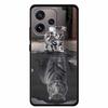 For Oppo Reno15 5G Case 6.59" Cute Cat Balck Edge Soft Silicone Wolf Phone Back Cover For Oppo Reno 15c 5G Protective Lion Funda