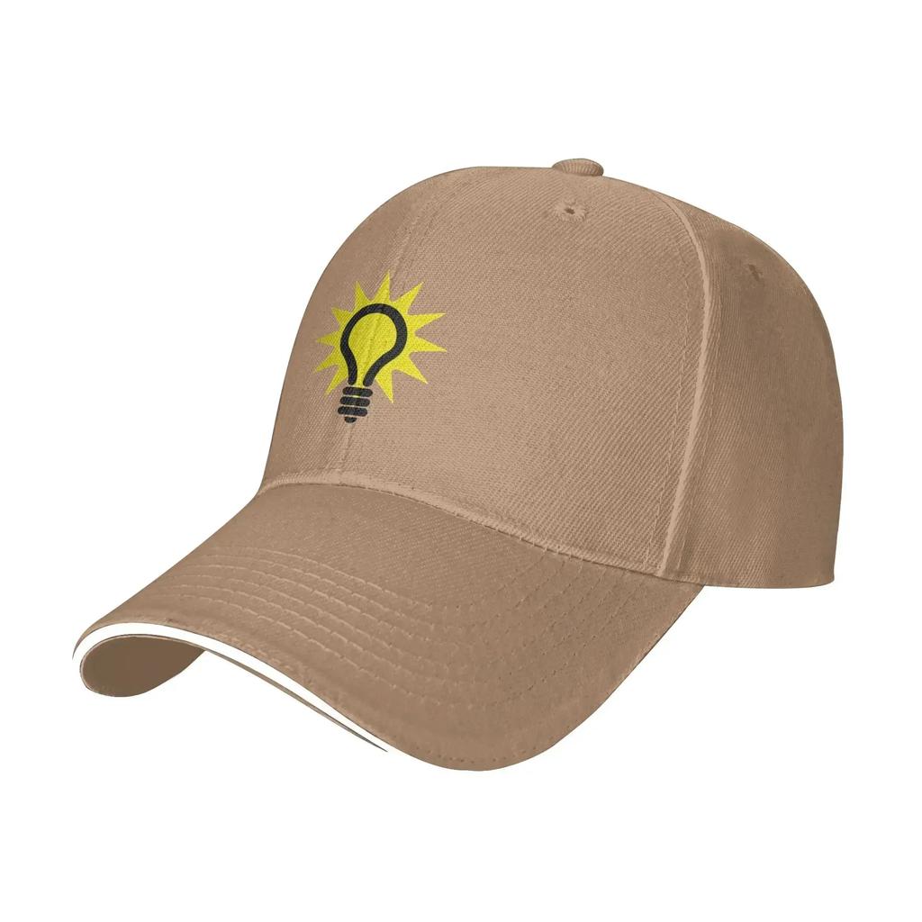 Light Bulb Cap Fashion Casual Baseball Caps Adjustable Hat Hip Hop Summer Unisex Baseball Hats Customizable Polychromatic