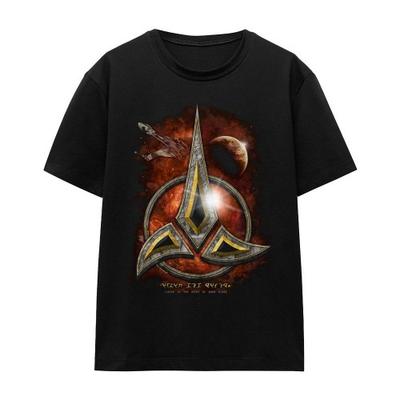 STAR TREK Unisex Adult Klingon Crest T-Shirt