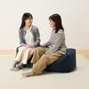 MUJI MUJI Body-fitting rectangular sofa cover Navy Width 120 x Depth 38 x Height 38 cm Polyester plain weave 83435691