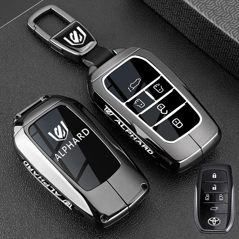 Metal Key Case for Toyota Alphard: Fits 24 & 23 Model Supreme Editions