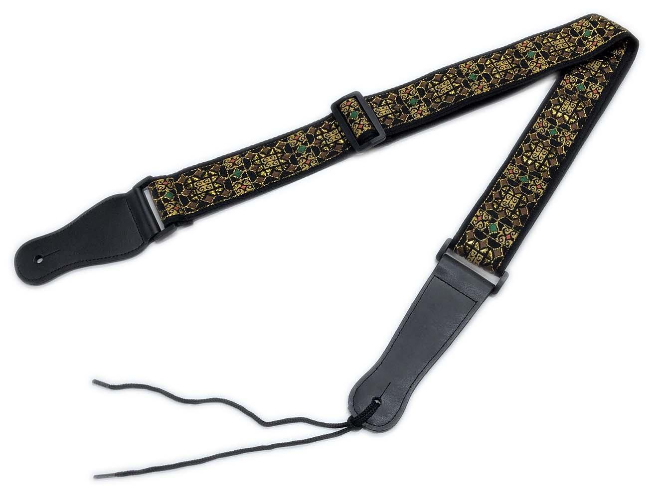 

Ремень для гитары HOSCO жаккардовое плетение 5 см коричневый 99-160 см/ширина STR-DG42-BR