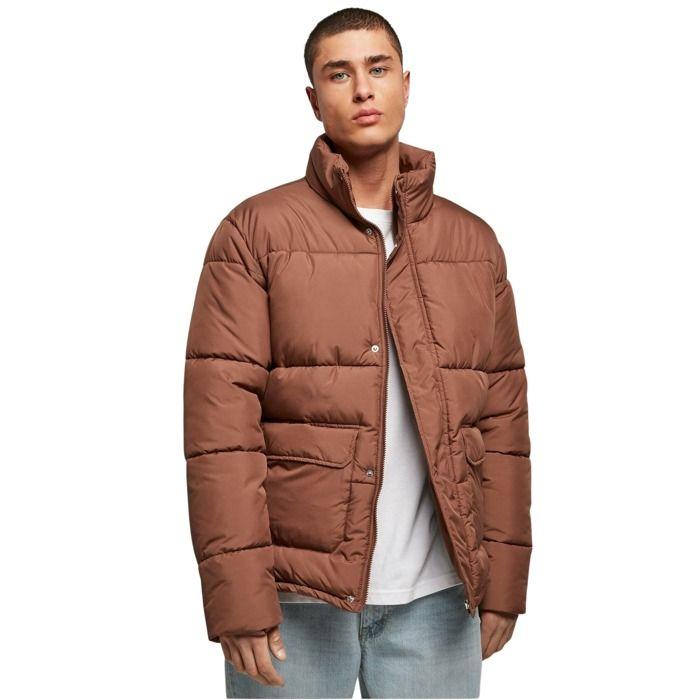 Doudoune Courte - Urban Classics - GT - Marron - Polyester - Homme