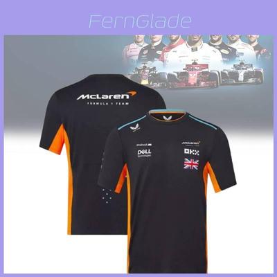 Breathable Mesh Fabric Fia Formula 1 World Championship Men's Summer Shirt