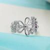 Zircon Butterfly Ear Cuff for Non-Pierced Ears - Elegant Forest Style
